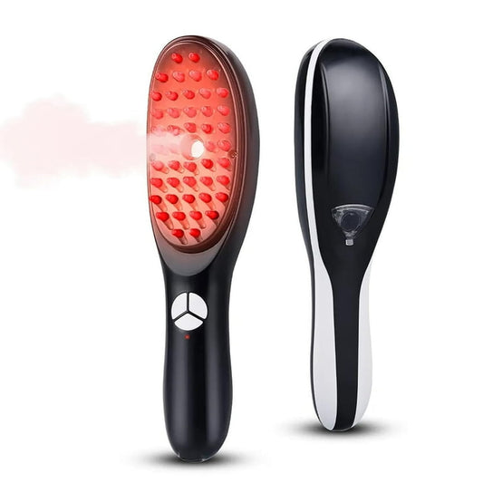Hair Growth Brush with Steam & Vibration Massage