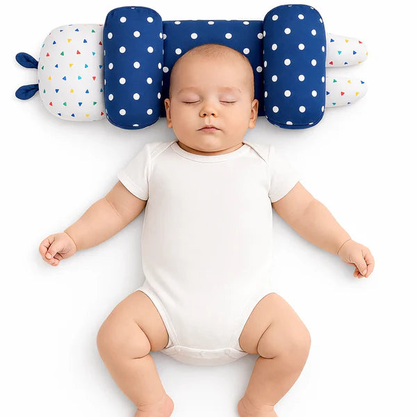 Baby Head Shaping Pillow – Ergonomic Support ( BUY ONE GET ONE FREE )