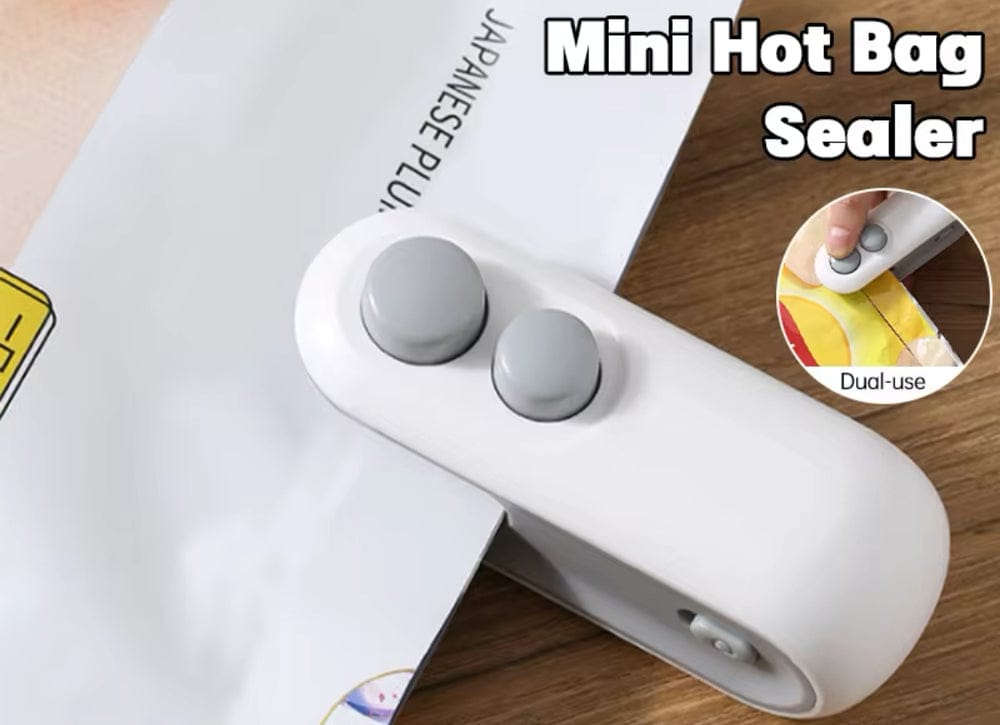 Rechargeable Mini Pocket Bag Sealer with Cutter | USB Portable Heat Sealing Machine Pakistan