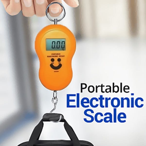 Portable Electronic Digital Hanging Scale – 50KG Capacity