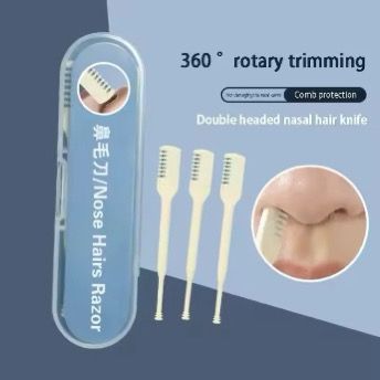 Nose & Facial Hair Razor – Safe, Gentle & Painless Hair Remover
