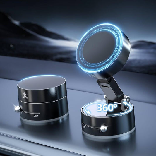 360° Magnetic Mobile Holder – Foldable & Adjustable Phone Stand