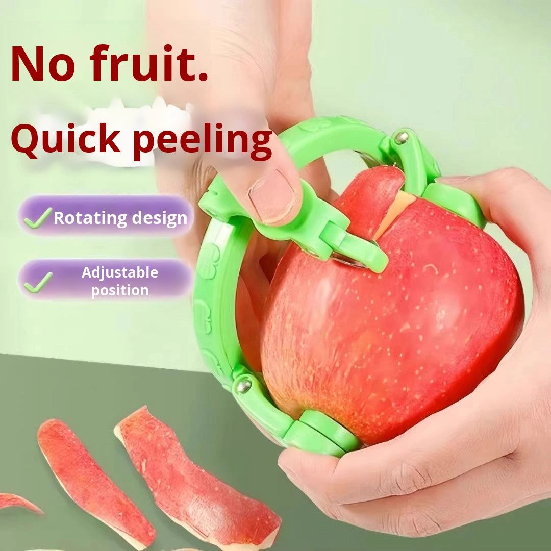 Household Kitchen Quick Peeler – 360° Rotating Fruit Peeler