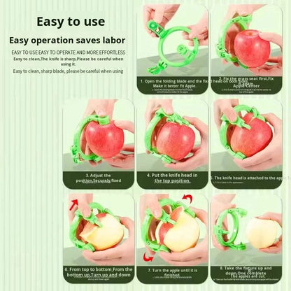 Household Kitchen Quick Peeler – 360° Rotating Fruit Peeler